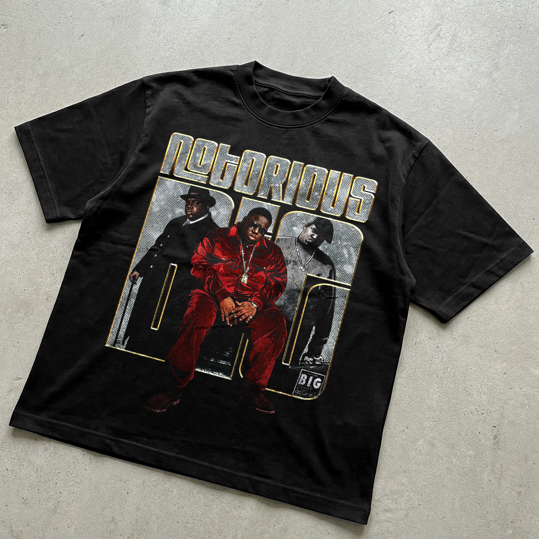 Biggie Rapper t-shirt design