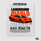 Speed & style T-shirt illustration – printable