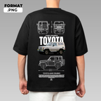 Car design for t-shirt, graphic, vector for print