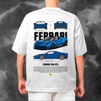 Sportscar-inspired T-shirt illustration – digital