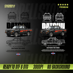 Digital File - Car t-shirt design Datsun 720 4WD