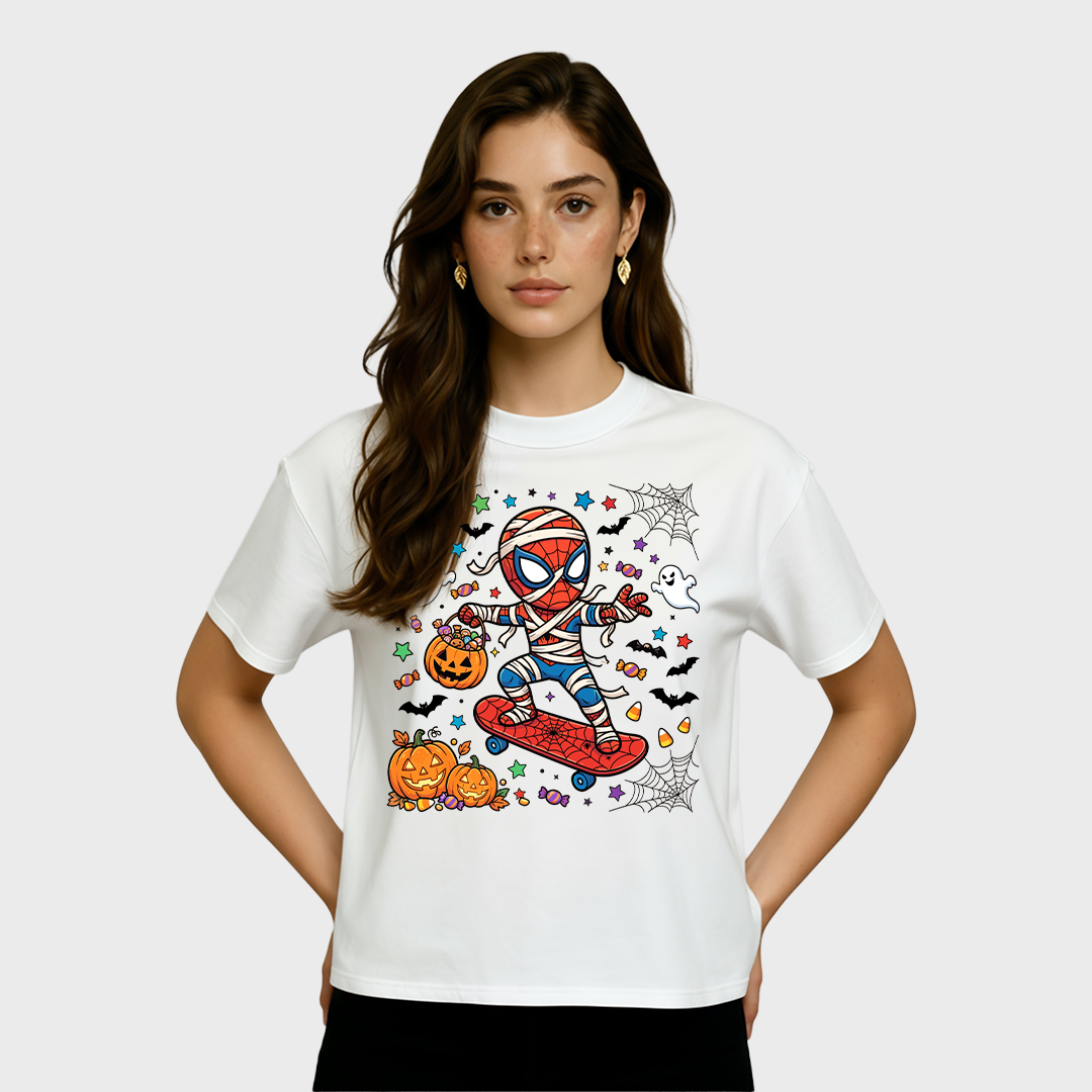 Digital file - Halloween spider in skate