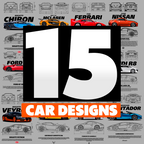 15 CAR DESIGNS TEMPLATES TO PRINT