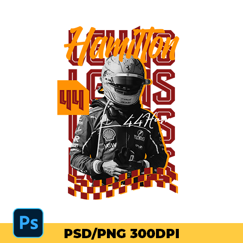 44 Lewis t-shirt design