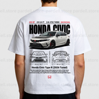 Digital file honda civic t-shirt design