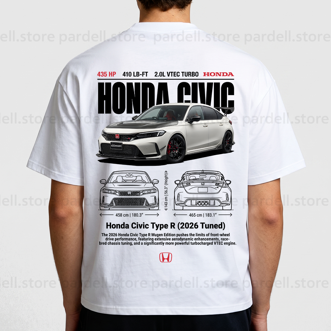 Digital file honda civic t-shirt design