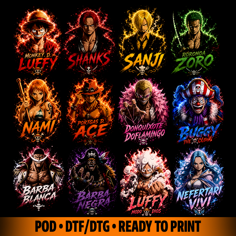 Premium Pack designs DTF halftone tshirt designs One P.