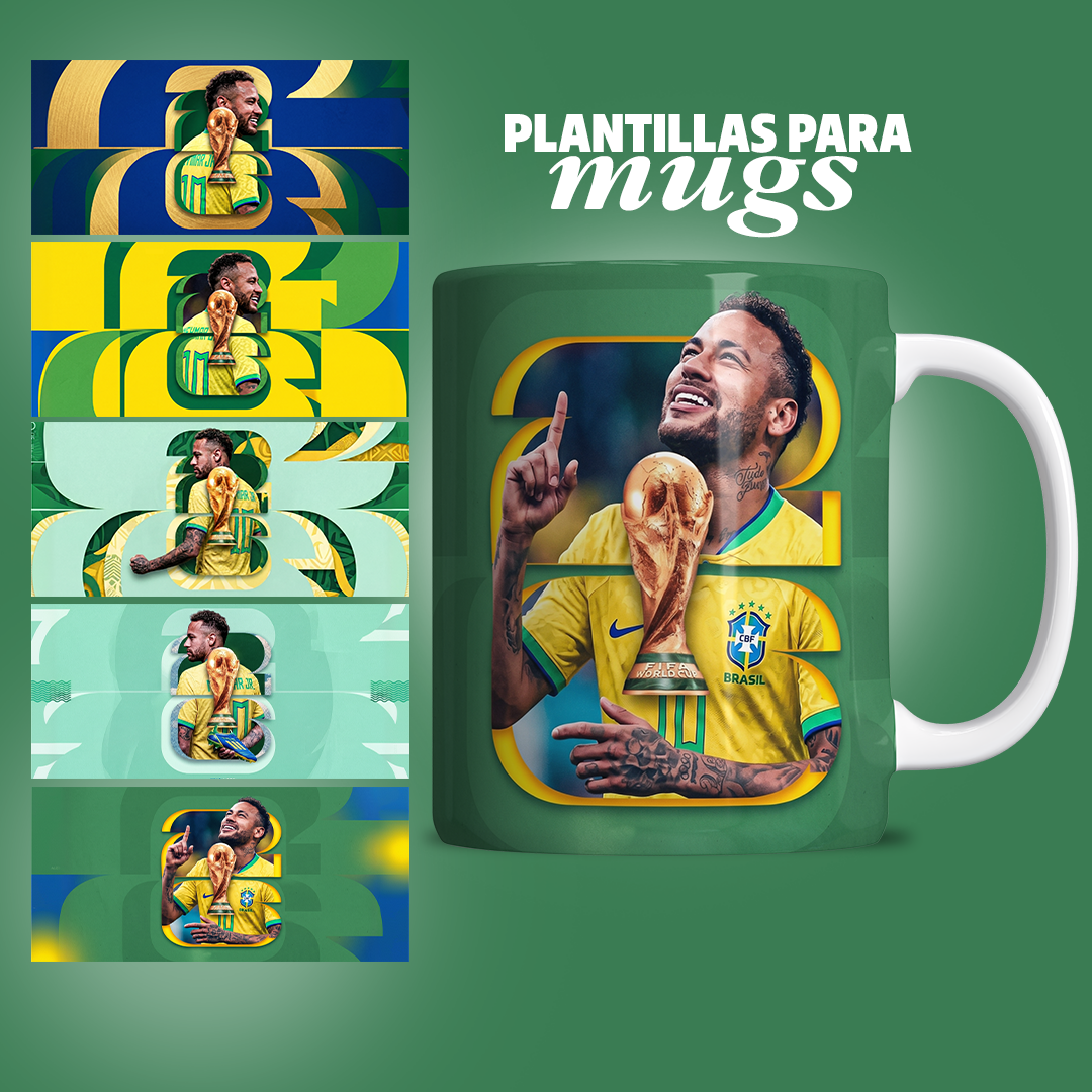 Plantillas para Mugs de NeyJr