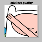 30 Stickers Adventure Time PREMIUM PACK