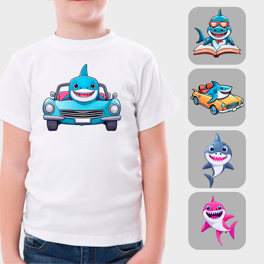 Baby Shark for Kids - T-shirt designs