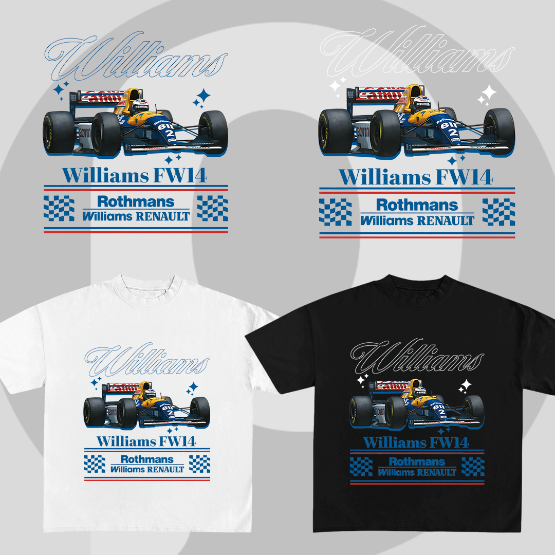 Speed car W - FW14 t-shirt design png