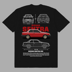 Template car Sentra B12 t-shirt design