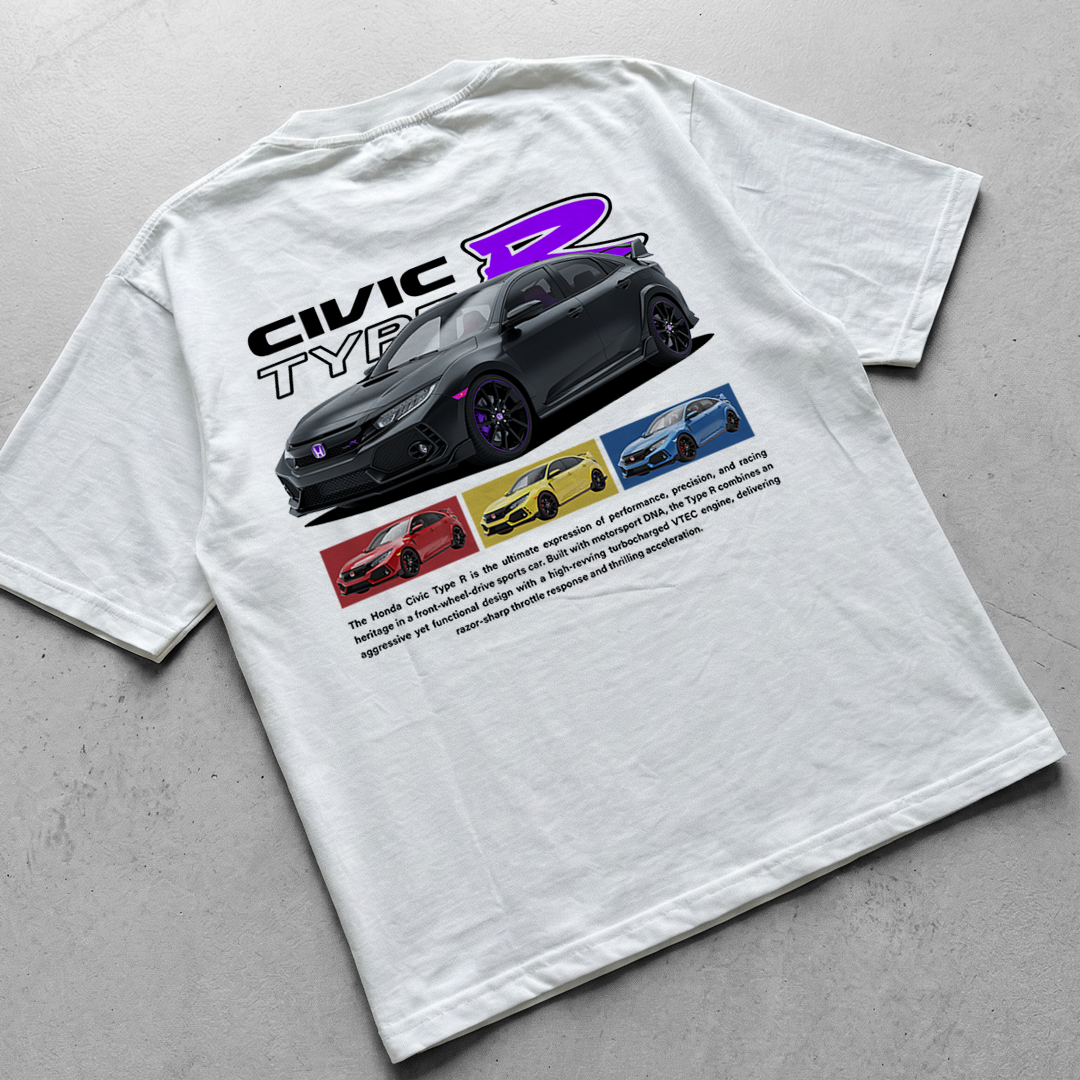 Type R Merch Digital File - Honda Civic Type-R t-shirt design - Pardell