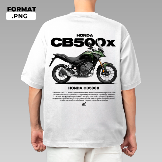 HONDA CB500X - T-shirt desing