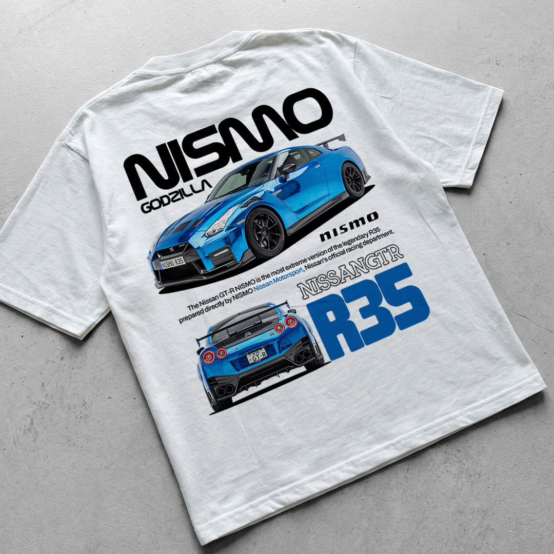 Digital file - Nissan GTR R35 nismo t-shirt design