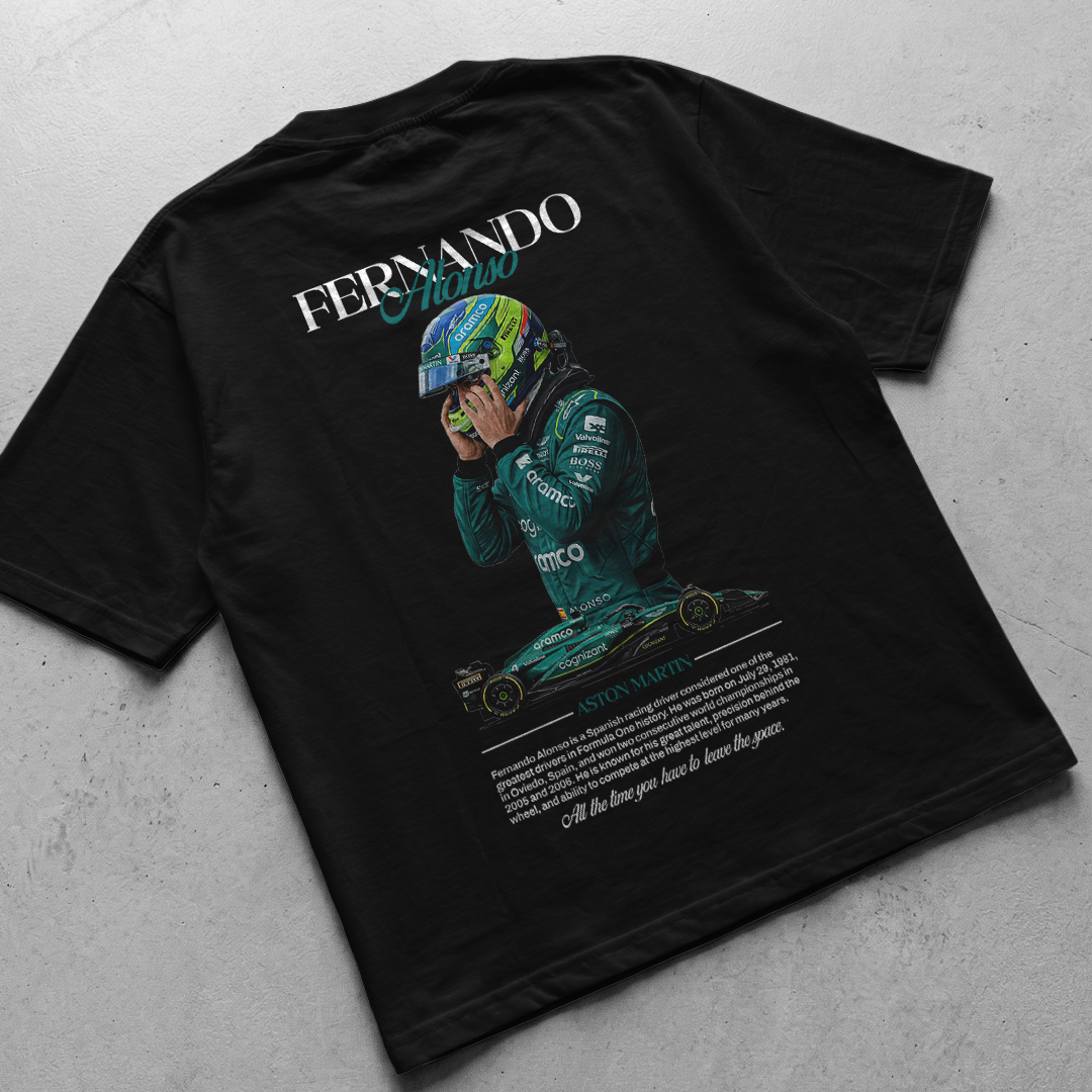 Digital File - Fernando Alonso F1 t-shirt design