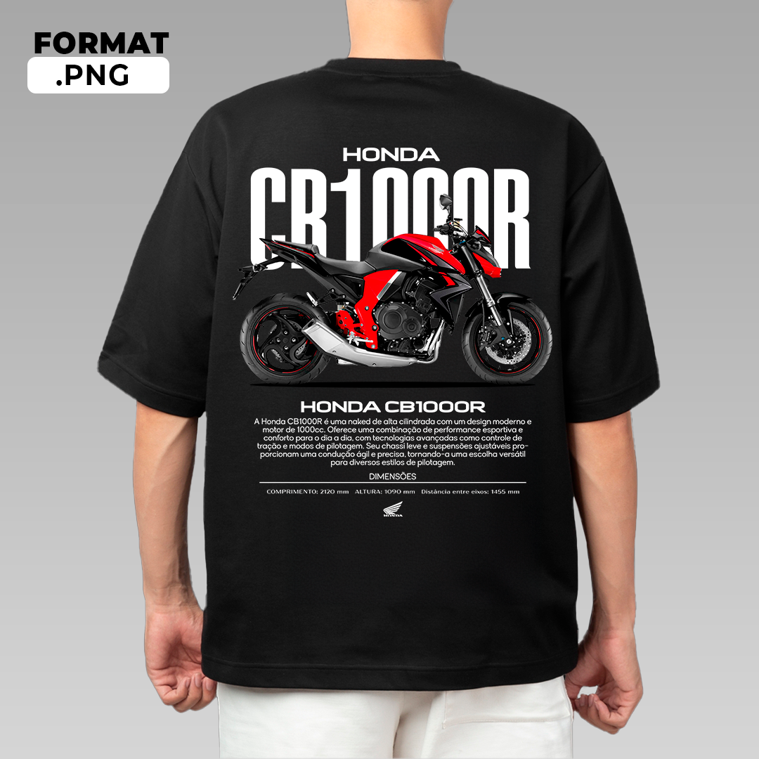 HONDA CB1000R - T-shirt desing