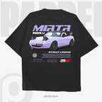 Template car Miata MX5 1989 t-shirt design