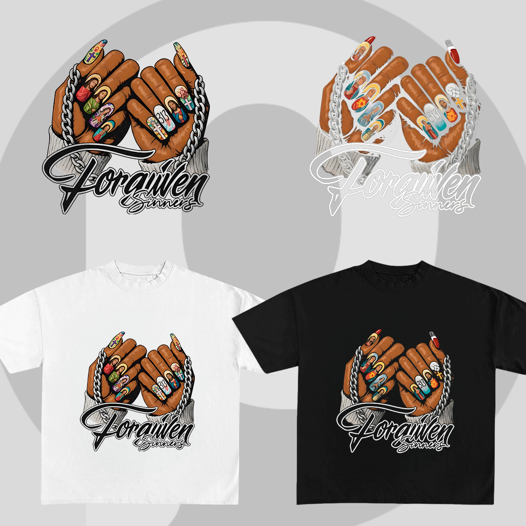 Urban Streetwear t-shirt design forgiven