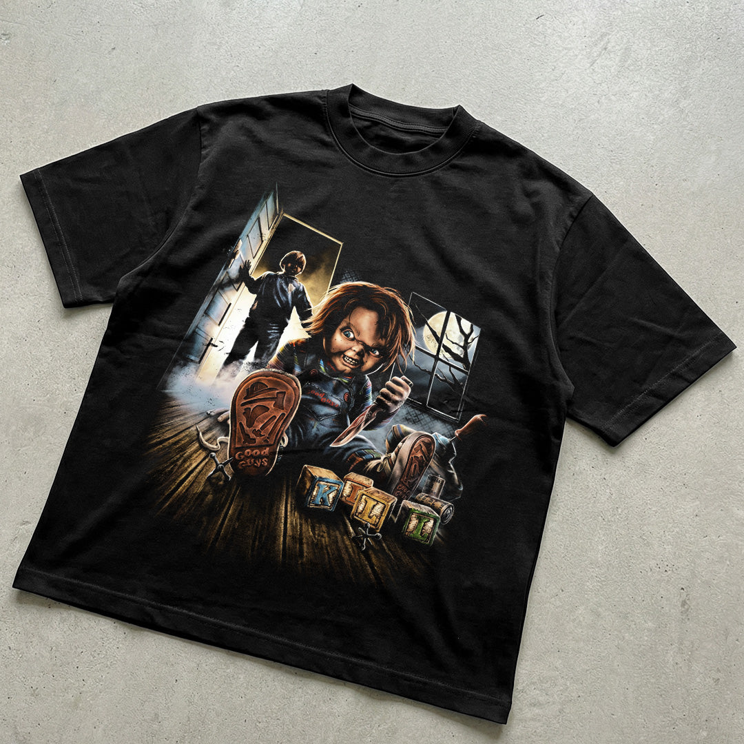 Horror Chucky Scene t-shirt design