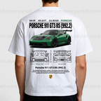 Digital File - Sport car 911 green t-shirt design