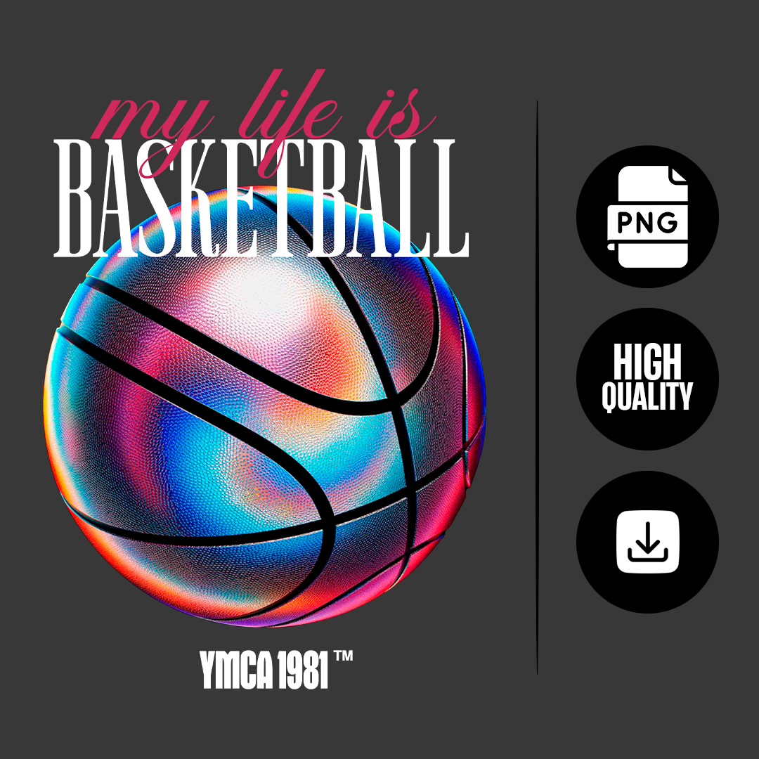 Illustration design basketball