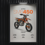 Digital Poster - KTM SMR450 for print