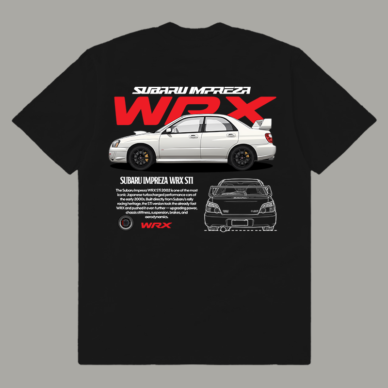 Template Subaru Impreza t-shirt design