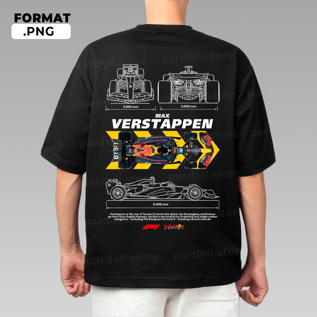 MAX VERSTAPPEN t-shirt design