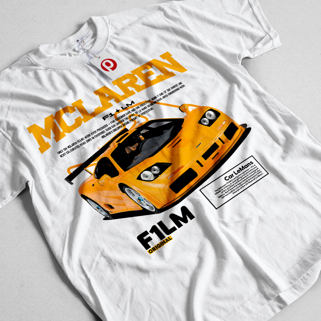 McLaren F1 LM template t-shirt design