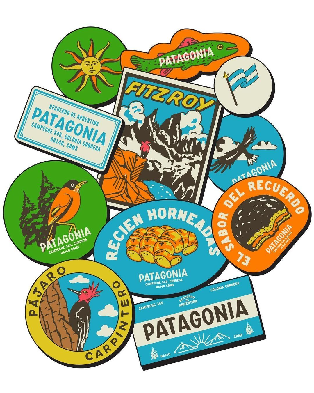 adventure patagonia - digital file