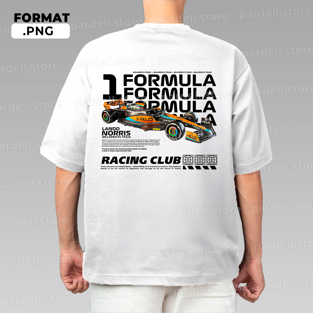 Lando Norris Mclaren F1 Team / T-shirt design