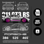 Motor passion shirt design – digital art