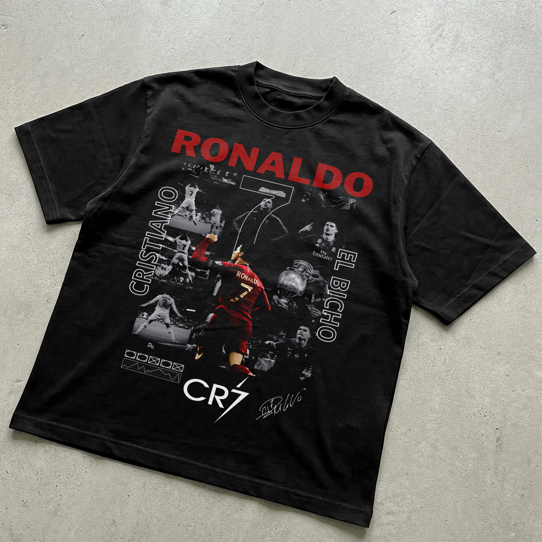 Ronaldo t-shirt design - digital file