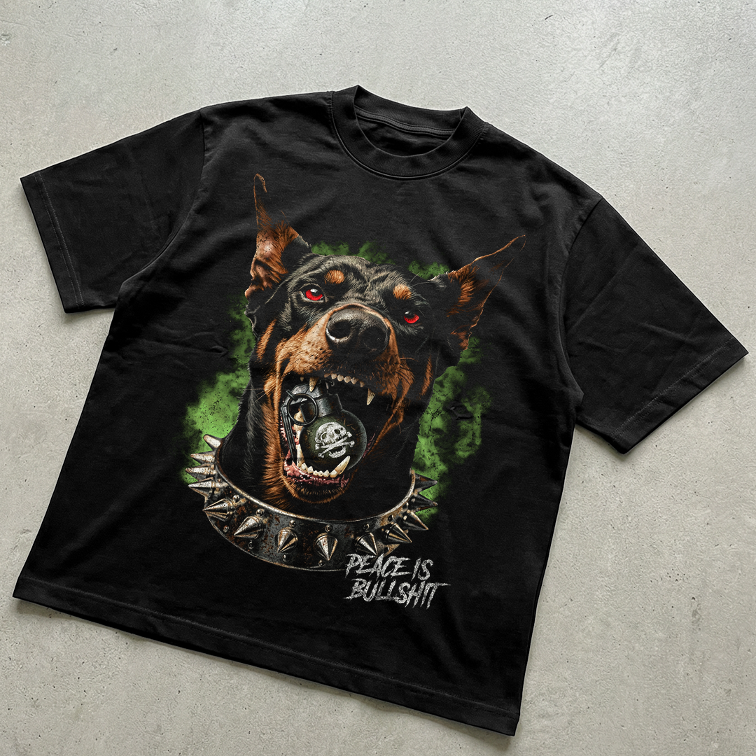 Graphic Pastor Aleman dog t-shirt design