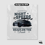 BEAST ON THE TRACK - T-SHIRT DESIGN