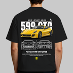 Digital File - Ferrari 599 GTO t-shirt design