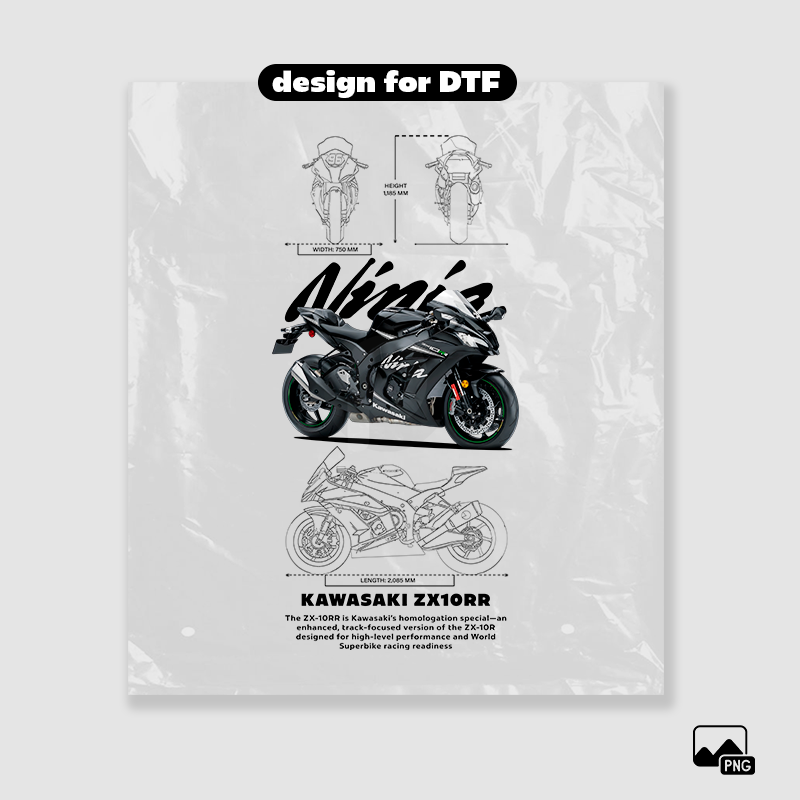 Motor passion T-shirt artwork – digital file
