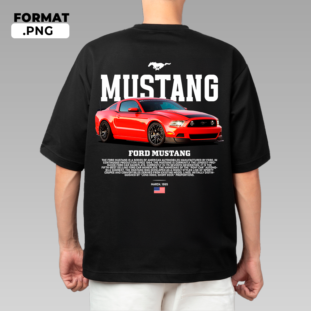 Automotive illustration T-shirt design – instant digital
