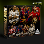 Mini pack football for t-shirt designs halftone