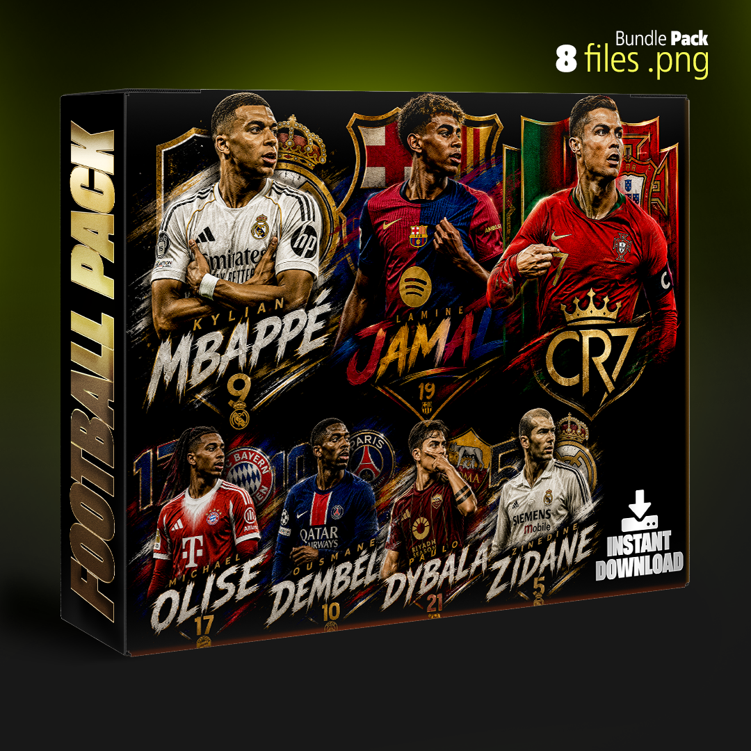 Mini pack football for t-shirt designs halftone