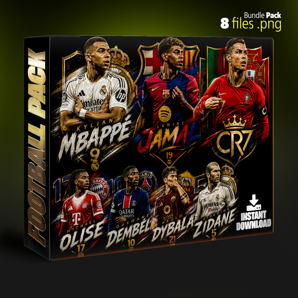 Mini pack football for t-shirt designs halftone