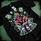 Digital illustration T-shirt design – Japanese pop culture inspired