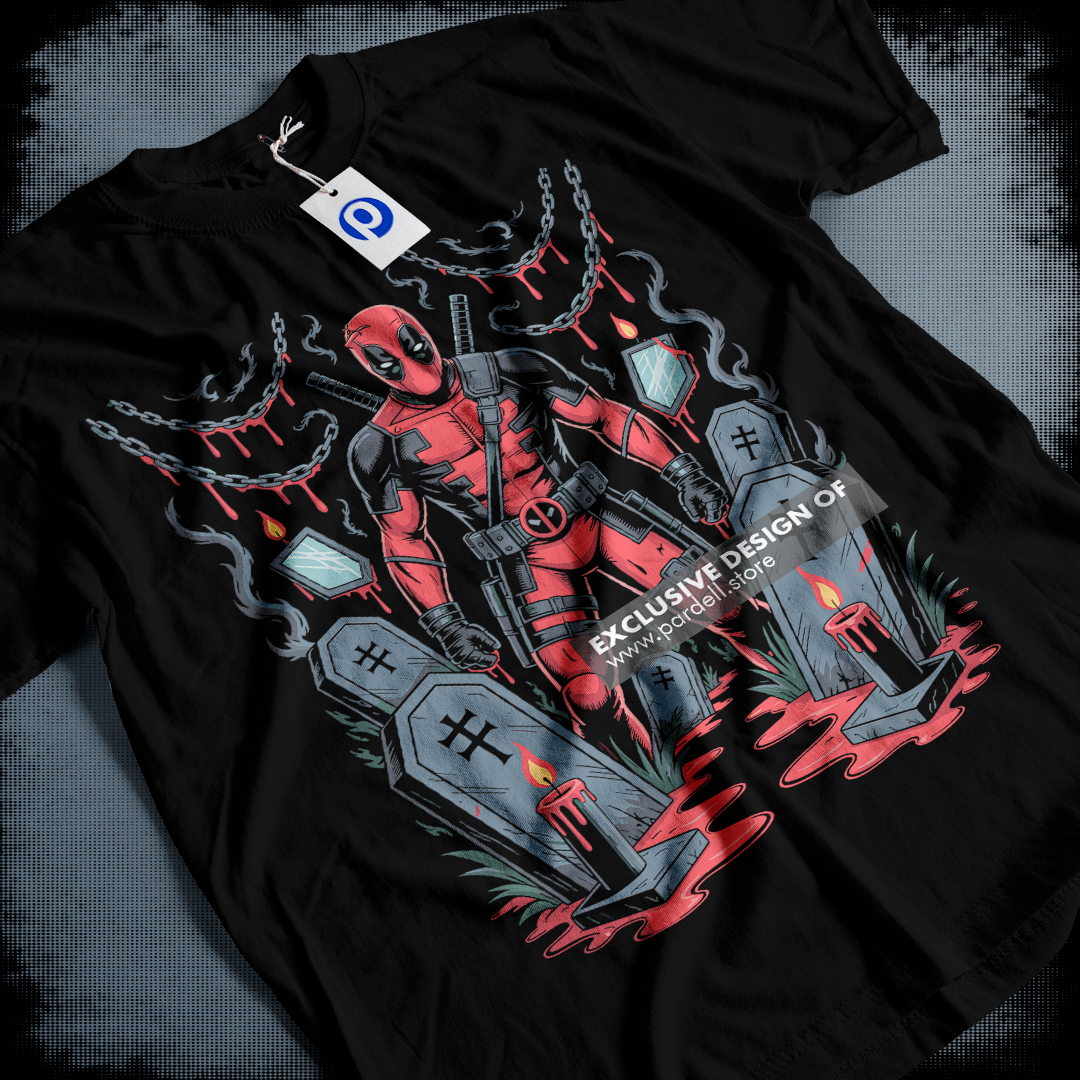 Digital illustration T-shirt design – Japanese pop culture inspired