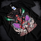 Digital illustration T-shirt design – Japanese pop culture inspired