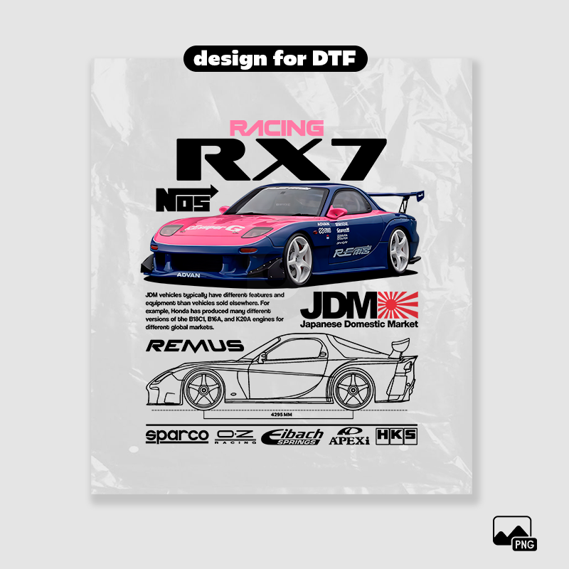 JDM culture T-shirt artwork – digital file