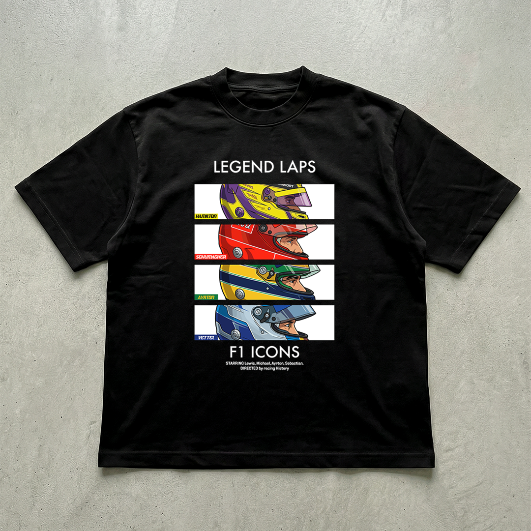 Digital File - Legend Laps F1 t-shirt design