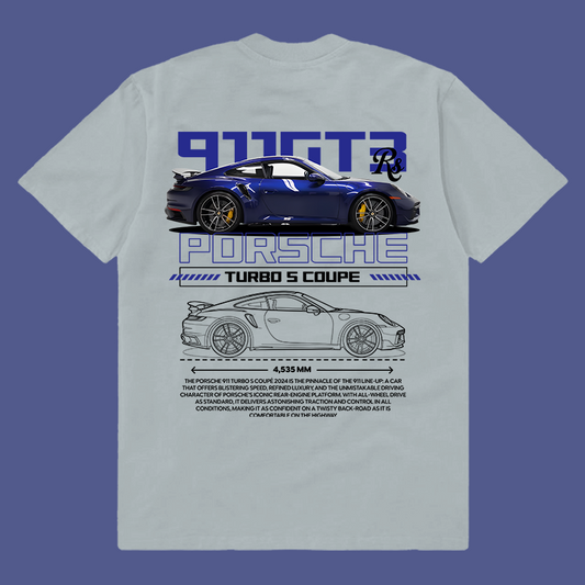 Template Porsche 911 GT3 Turbo s coupe t-shirt design