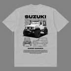Template car Suzuki Samurai t-shirt design