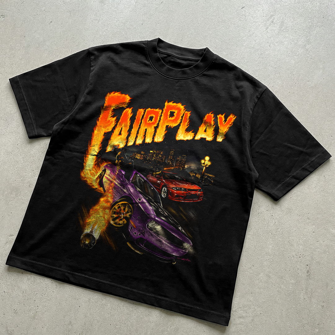 Fairplay Car street t-shirt design